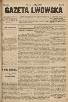 Gazeta Lwowska. 1903, nr 114