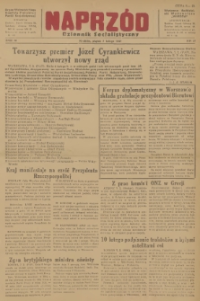 Naprzód : Dziennik Socjalistyczny : organ Wojewódzkiego Komitetu Polskiej Partii Socjalistycznej. 1947, nr 37