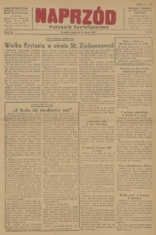 Naprzód : Dziennik Socjalistyczny : organ Wojewódzkiego Komitetu Polskiej Partii Socjalistycznej. 1947, nr 46