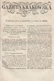 Gazeta Krakowska. 1820 , nr 94