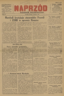 Naprzód : Dziennik Socjalistyczny : organ Wojewódzkiego Komitetu Polskiej Partii Socjalistycznej. 1947, nr 90