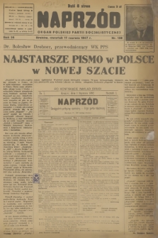 Naprzód : organ Polskiej Partii Socjalistycznej. 1947, nr 158