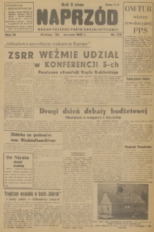 Naprzód : organ Polskiej Partii Socjalistycznej. 1947, nr 170