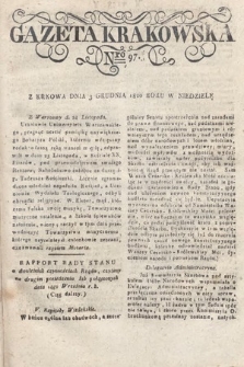 Gazeta Krakowska. 1820 , nr 97