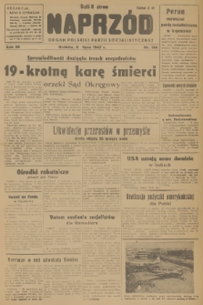Naprzód : organ Polskiej Partii Socjalistycznej. 1947, nr 184