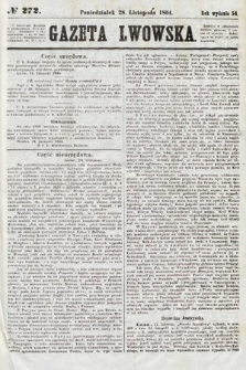 Gazeta Lwowska. 1864, nr 272