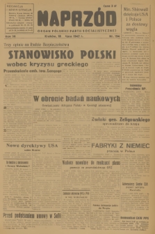 Naprzód : organ Polskiej Partii Socjalistycznej. 1947, nr 194
