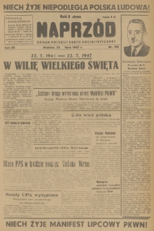 Naprzód : organ Polskiej Partii Socjalistycznej. 1947, nr 198