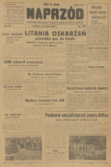 Naprzód : organ Polskiej Partii Socjalistycznej. 1947, nr 207