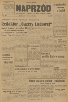 Naprzód : organ Polskiej Partii Socjalistycznej. 1947, nr 212