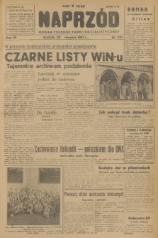 Naprzód : organ Polskiej Partii Socjalistycznej. 1947, nr 227
