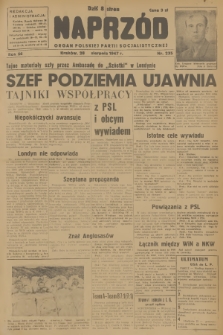 Naprzód : organ Polskiej Partii Socjalistycznej. 1947, nr 235