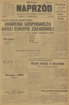 Naprzód : organ Polskiej Partii Socjalistycznej. 1947, nr 247