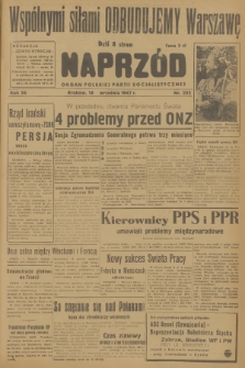 Naprzód : organ Polskiej Partii Socjalistycznej. 1947, nr 252