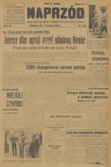 Naprzód : organ Polskiej Partii Socjalistycznej. 1947, nr 258