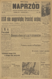 Naprzód : organ Polskiej Partii Socjalistycznej. 1947, nr 263