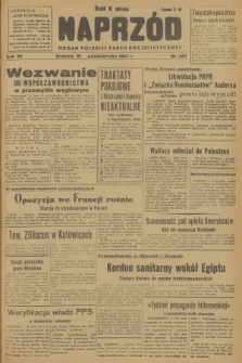 Naprzód : organ Polskiej Partii Socjalistycznej. 1947, nr 287