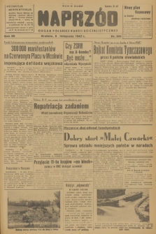 Naprzód : organ Polskiej Partii Socjalistycznej. 1947, nr 306