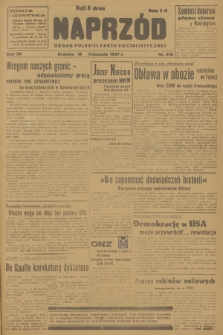Naprzód : organ Polskiej Partii Socjalistycznej. 1947, nr 316