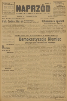 Naprzód : organ Polskiej Partii Socjalistycznej. 1947, nr 322