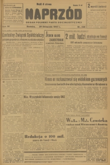 Naprzód : organ Polskiej Partii Socjalistycznej. 1947, nr 326