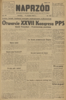 Naprzód : organ Polskiej Partii Socjalistycznej. 1947, nr 342