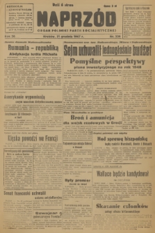 Naprzód : organ Polskiej Partii Socjalistycznej. 1947, nr 356