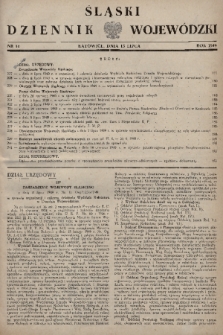 Śląski Dziennik Wojewódzki. 1949, nr 14