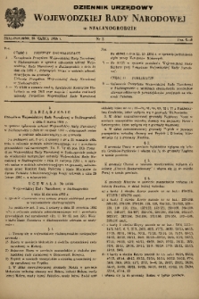 Dziennik Urzędowy Wojewódzkiej Rady Narodowej w Stalinogrodzie. 1956, nr 2