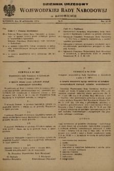Dziennik Urzędowy Wojewódzkiej Rady Narodowej w Katowicach. 1957, nr 5
