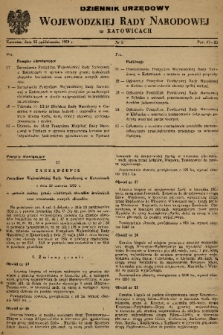 Dziennik Urzędowy Wojewódzkiej Rady Narodowej w Katowicach. 1959, nr 5