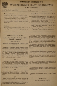 Dziennik Urzędowy Wojewódzkiej Rady Narodowej w Katowicach. 1960, nr 2