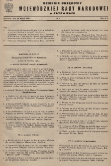 Dziennik Urzędowy Wojewódzkiej Rady Narodowej w Katowicach. 1966, nr 2