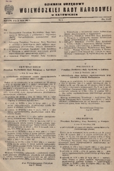 Dziennik Urzędowy Wojewódzkiej Rady Narodowej w Katowicach. 1966, nr 4