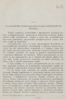 Bellona : dwumiesięcznik wojskowy wydawany przez Wojskowy Instytut Naukowo-Wydawniczy. R.16, T.43, 1934, Zeszyt 2