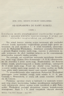 Bellona : dwumiesięcznik wojskowy wydawany przez Wojskowy Instytut Naukowo-Oświatowy. R.17, T.45, 1935, Zeszyt 1-2