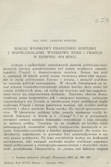 Bellona : dwumiesięcznik wojskowy wydawany przez Wojskowy Instytut Naukowo-Oświatowy. R.18, 1936, Zeszyt 2-3