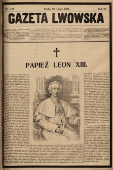 Gazeta Lwowska. 1903, nr 165