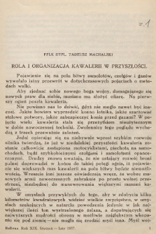 Bellona : dwumiesięcznik wojskowy wydawany przez Wojskowy Instytut Naukowo-Oświatowy. R.19, 1937, Zeszyt 1