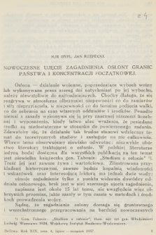 Bellona : dwumiesięcznik wojskowy wydawany przez Wojskowy Instytut Naukowo-Oświatowy. R.19, 1937, Zeszyt 4