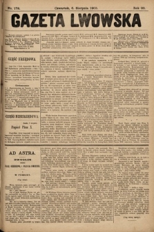 Gazeta Lwowska. 1903, nr 178