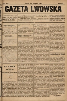 Gazeta Lwowska. 1903, nr 185