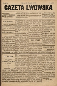 Gazeta Lwowska. 1903, nr 197