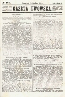Gazeta Lwowska. 1864, nr 286