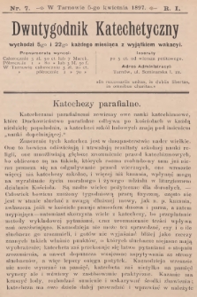 Dwutygodnik Katechetyczny. R.1, 1897, nr 7