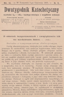 Dwutygodnik Katechetyczny. R.1, 1897, nr 11