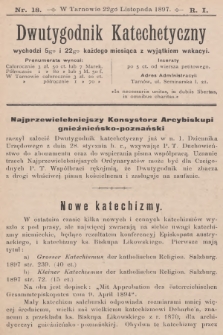 Dwutygodnik Katechetyczny. R.1, 1897, nr 18