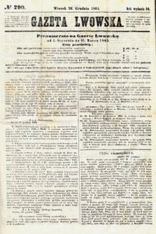 Gazeta Lwowska. 1864, nr 290