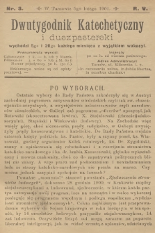 Dwutygodnik Katechetyczny i Duszpasterski. R.5, 1901, nr 3