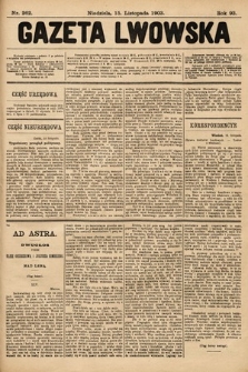 Gazeta Lwowska. 1903, nr 262